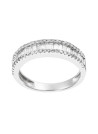 Bague Or Blanc et Diamant