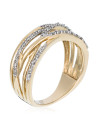 Bague Or Jaune et Diamant