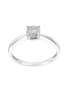 Bague Or Blanc et Diamant