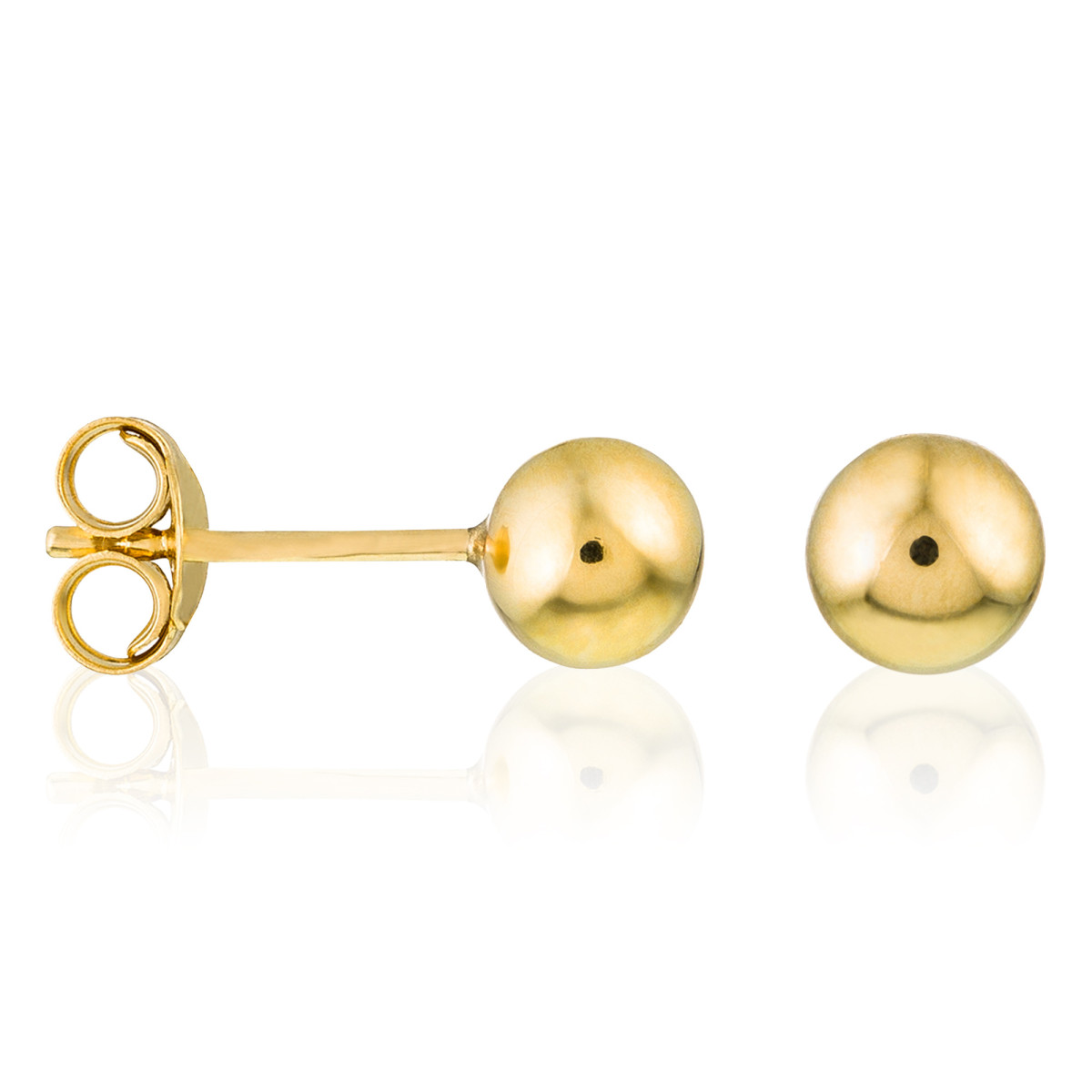 Boucle d'oreilles Or Jaune 375/1000 Boucles d'oreilles "Chaleureuse" Or jaune