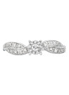 Bague Or Blanc et Diamant