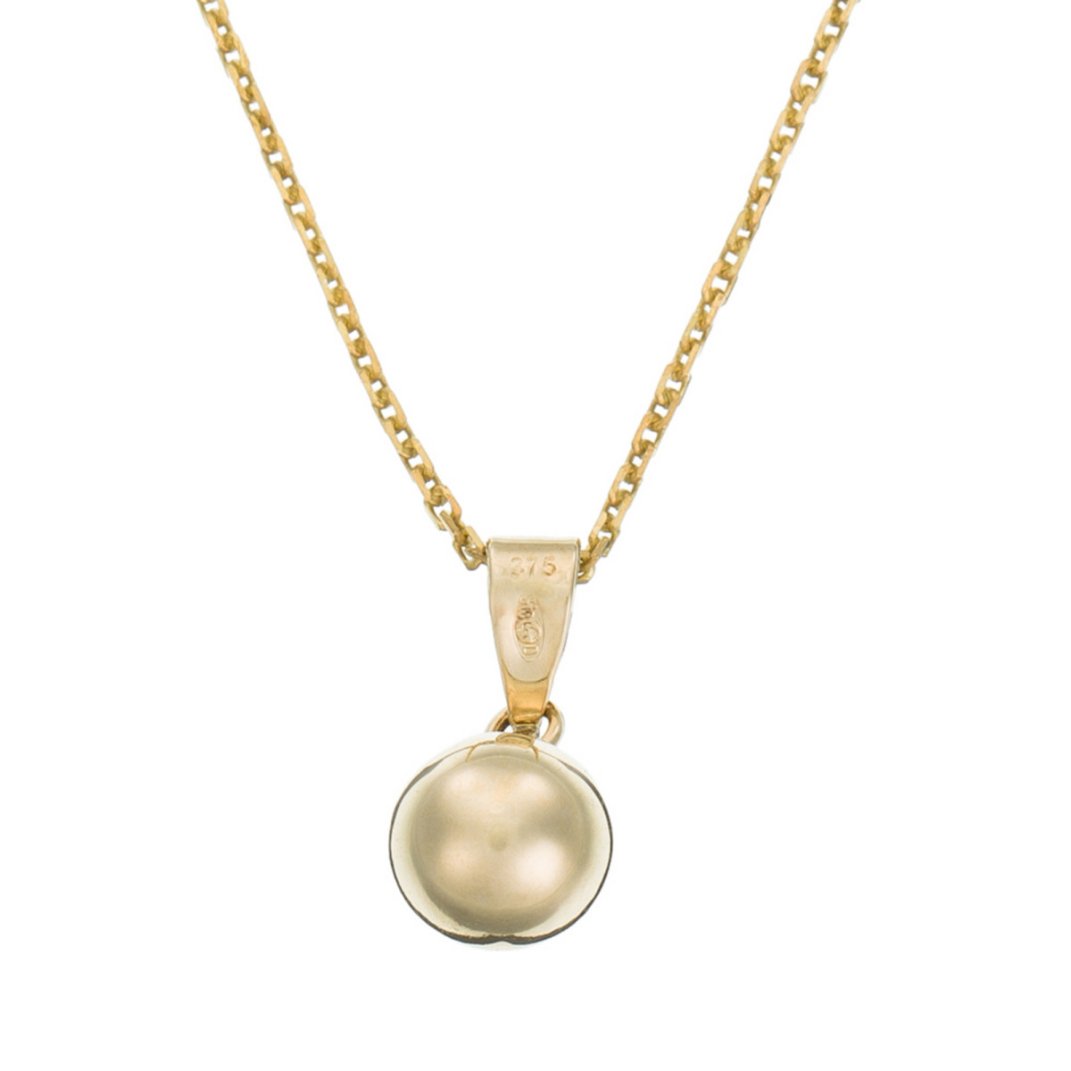 Pendentif Or Jaune 375/1000 Pendentif mon tout or"Indomptable"