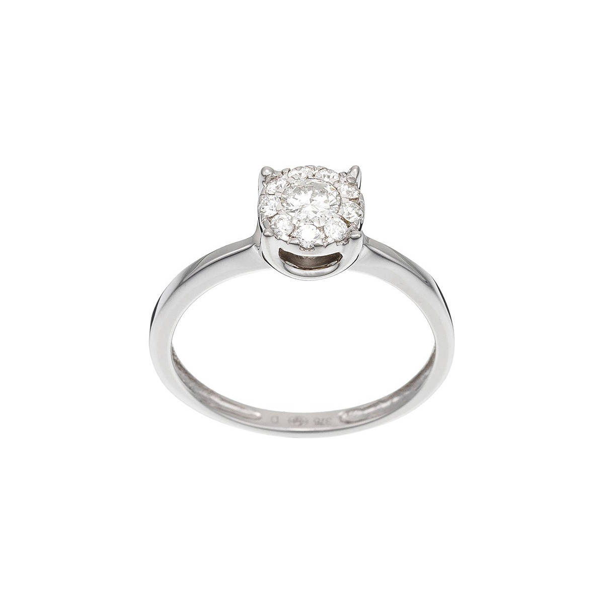 Bague Or Blanc et Diamant Bague "Artémis Envoûtante" Or blanc et Diamant
