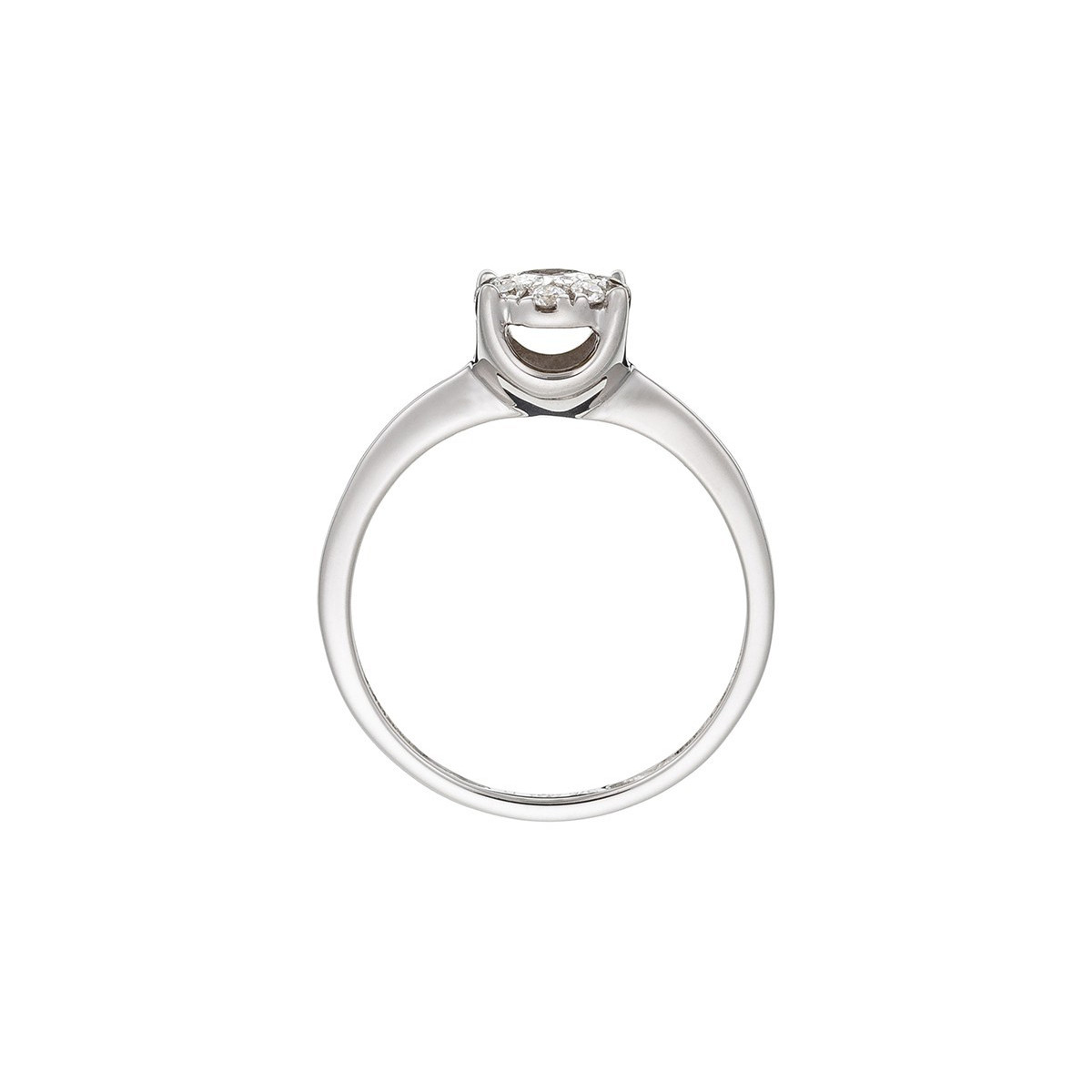 Bague Or Blanc et Diamant Bague "Artémis Envoûtante" Or blanc et Diamant