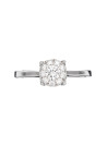 Bague Or Blanc et Diamant