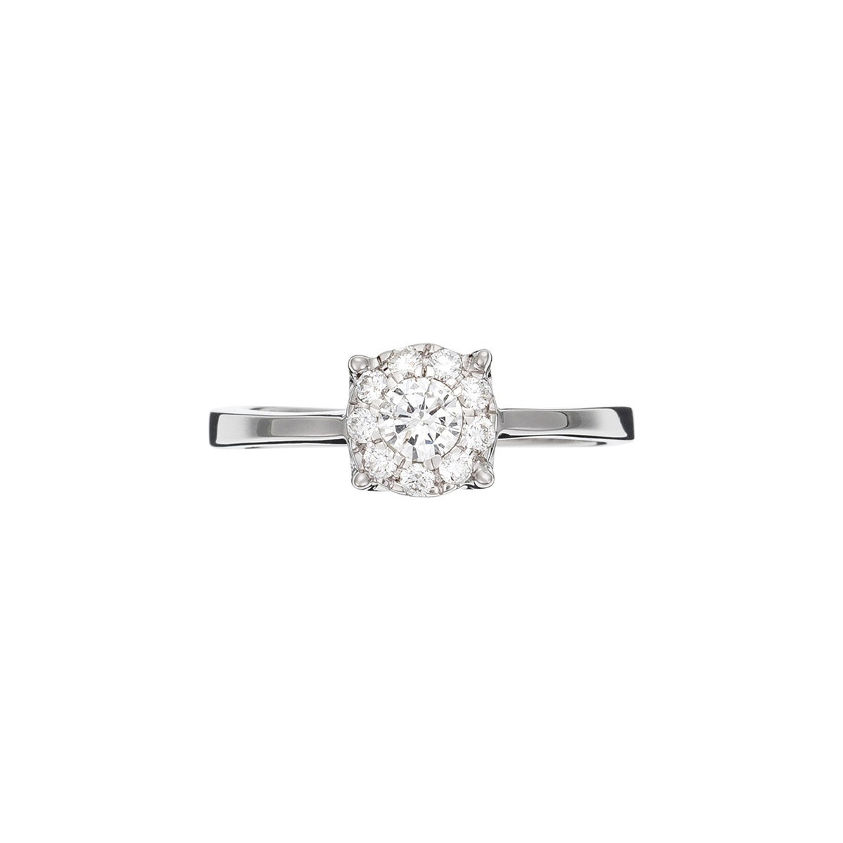 Bague Or Blanc et Diamant Bague "Artémis Envoûtante" Or blanc et Diamant
