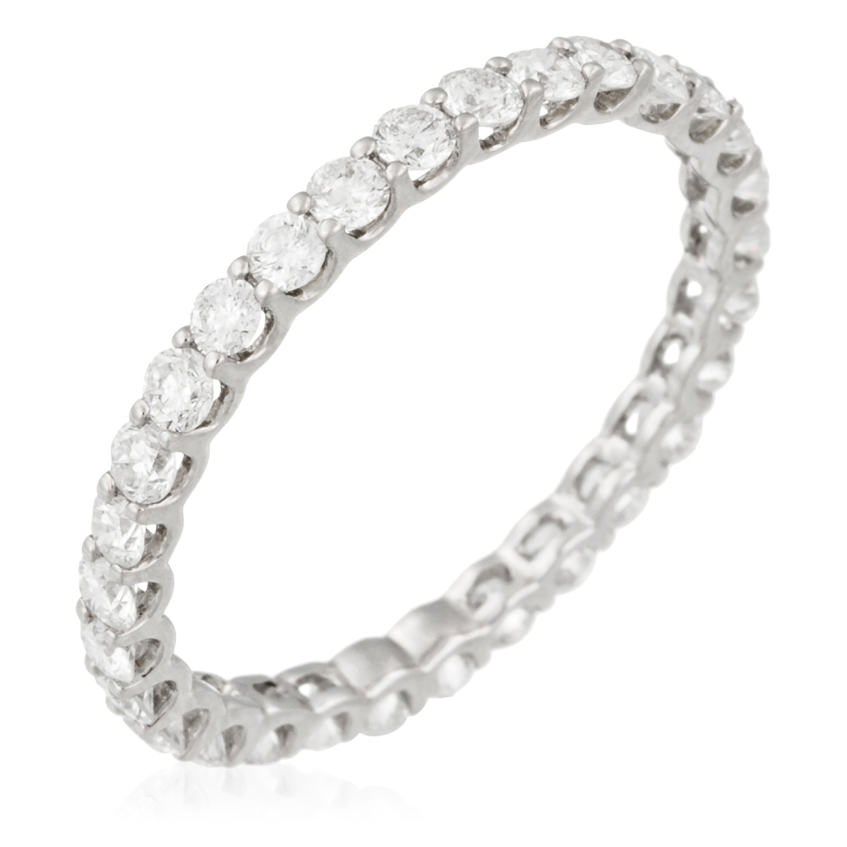 Bague Or Blanc et Diamant Bague "Avenante" Or blanc et Diamant