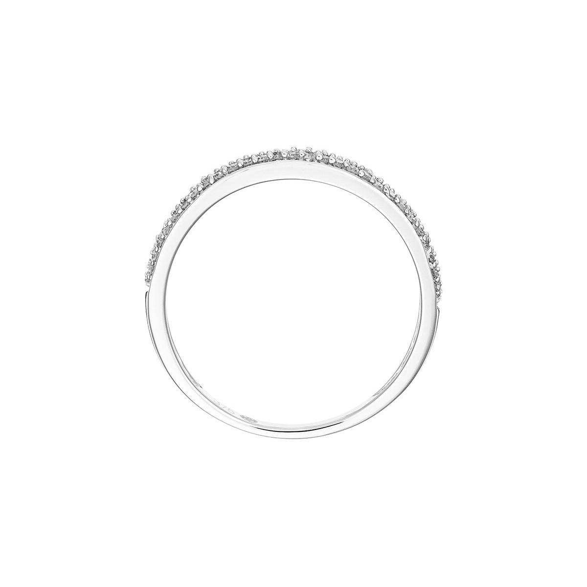 Bague Or Blanc et Diamant Bague "Béguin Divin" Or blanc et Diamant
