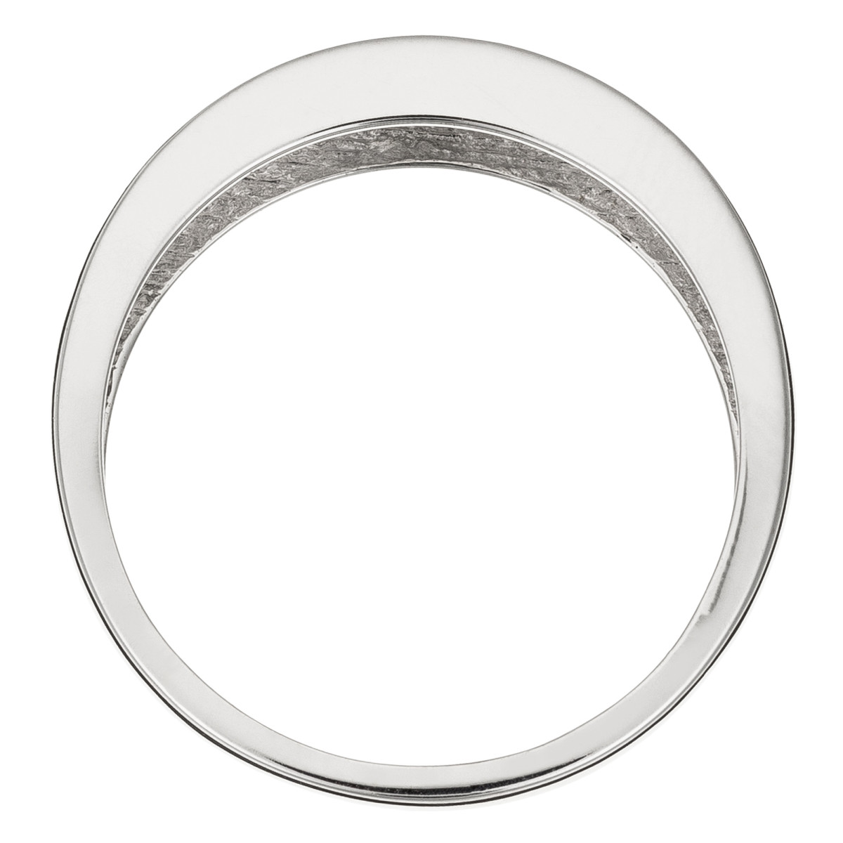 Bague Or Blanc et Diamant Bague "Joli tour" Or blanc et Diamants