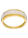 Bague Or Jaune et Diamant