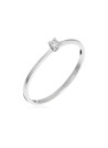 Bague Or Blanc et Diamant