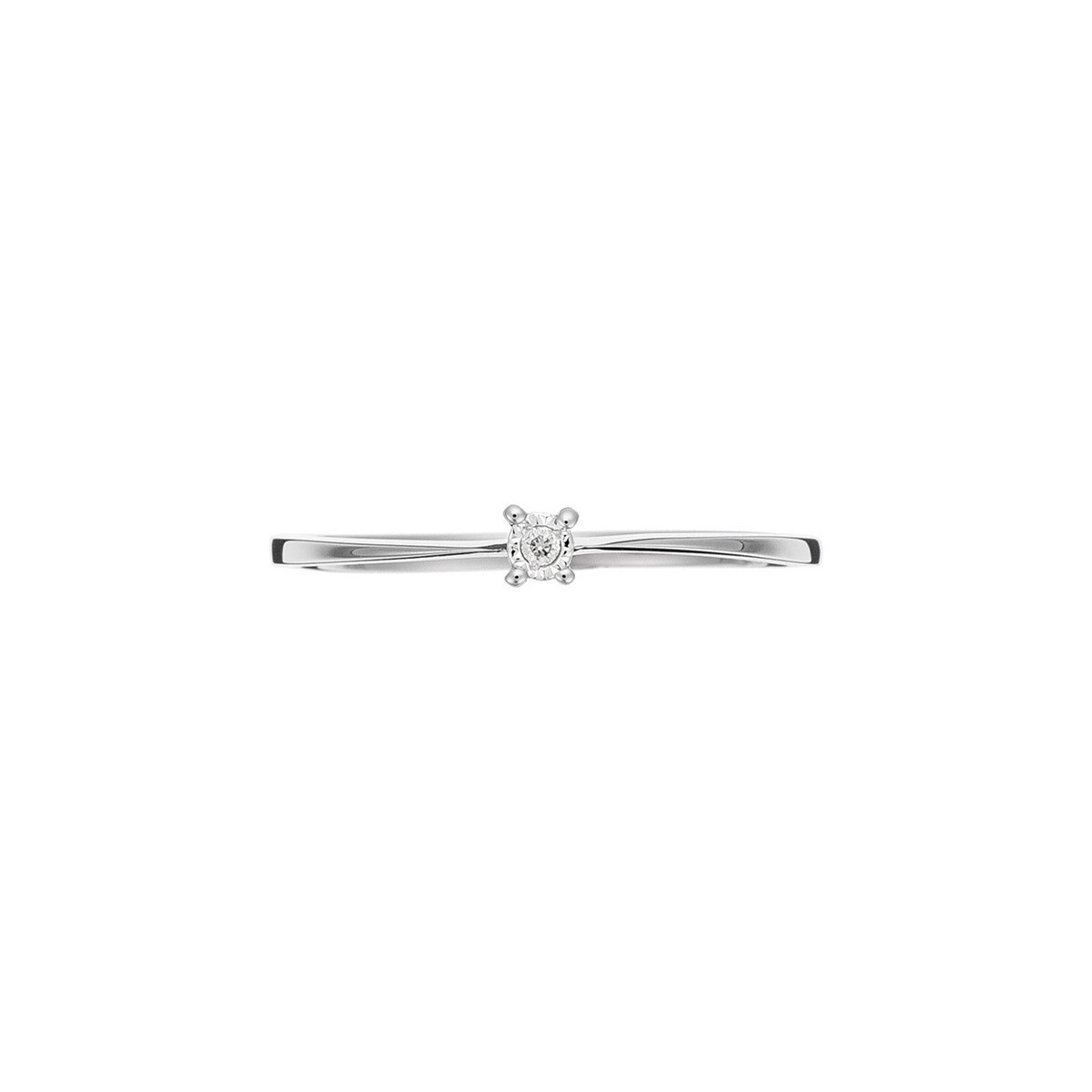 Bague Or Blanc et Diamant Bague "Fantastique" Or blanc et Diamant