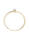 Bague Or Jaune et Diamant