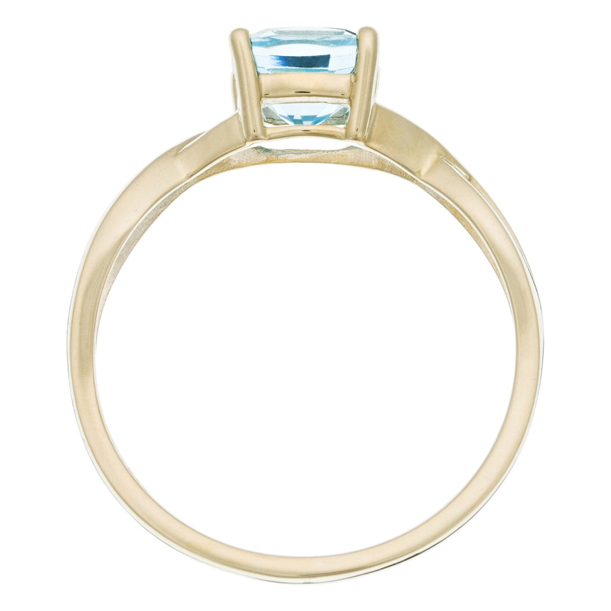 Bague Or Jaune et Topaze Bague "Flamme Mystique" Or jaune et Topaze
