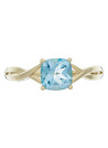 Bague Or Jaune et Topaze
