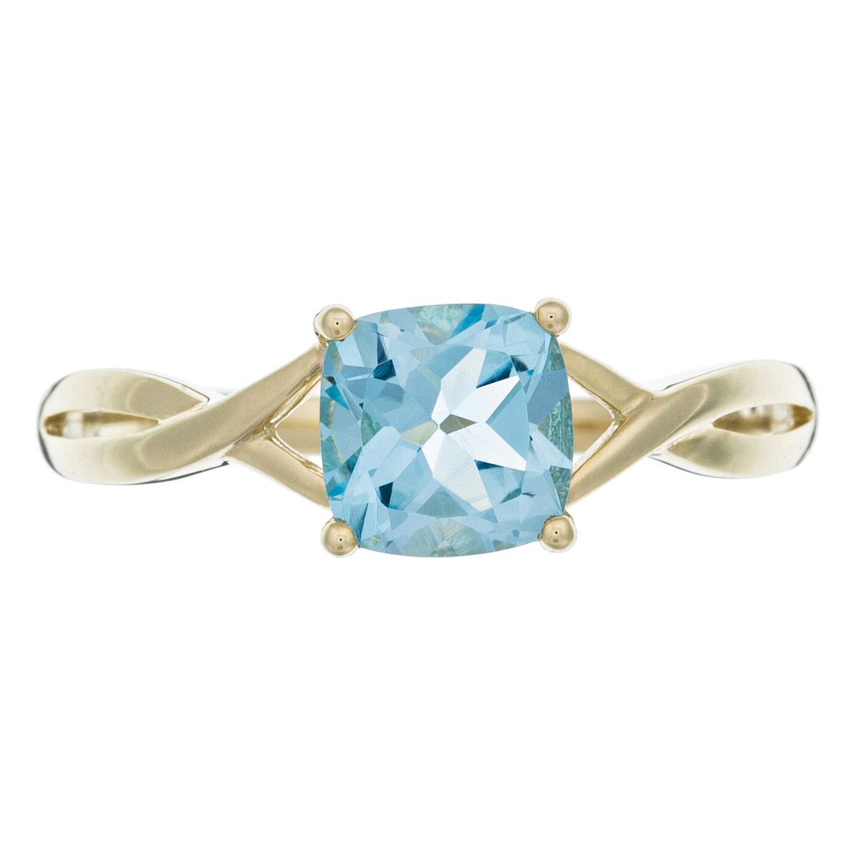 Bague Or Jaune et Topaze Bague "Flamme Mystique" Or jaune et Topaze