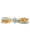 Bague Or Jaune et Diamant
