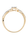 Bague Or Jaune et Diamant
