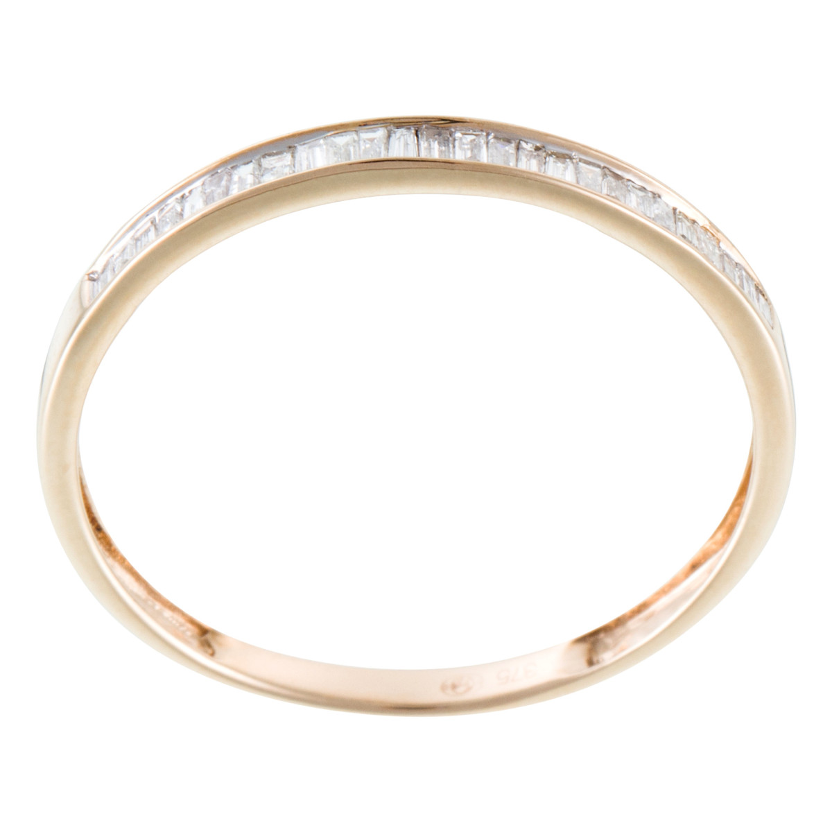 Bague "Auréolée" Or jaune et Diamant