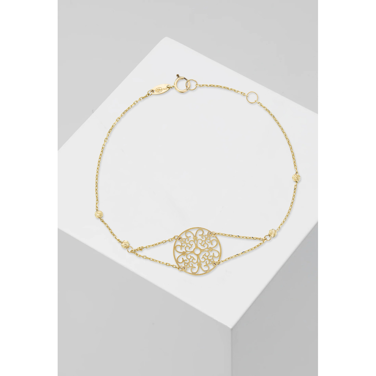 Bracelet Or Jaune Bracelet "Reine" Or jaune