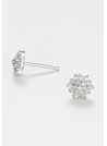 Boucles d'oreilles Or Blanc et Diamant
