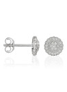 Boucles d'oreilles Or Blanc et Diamant