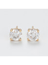 Boucles d'oreilles Or Jaune et Diamant