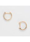 Boucles d'oreilles Or Jaune et Diamant