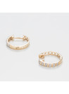 Boucles d'oreilles Or Jaune et Diamant