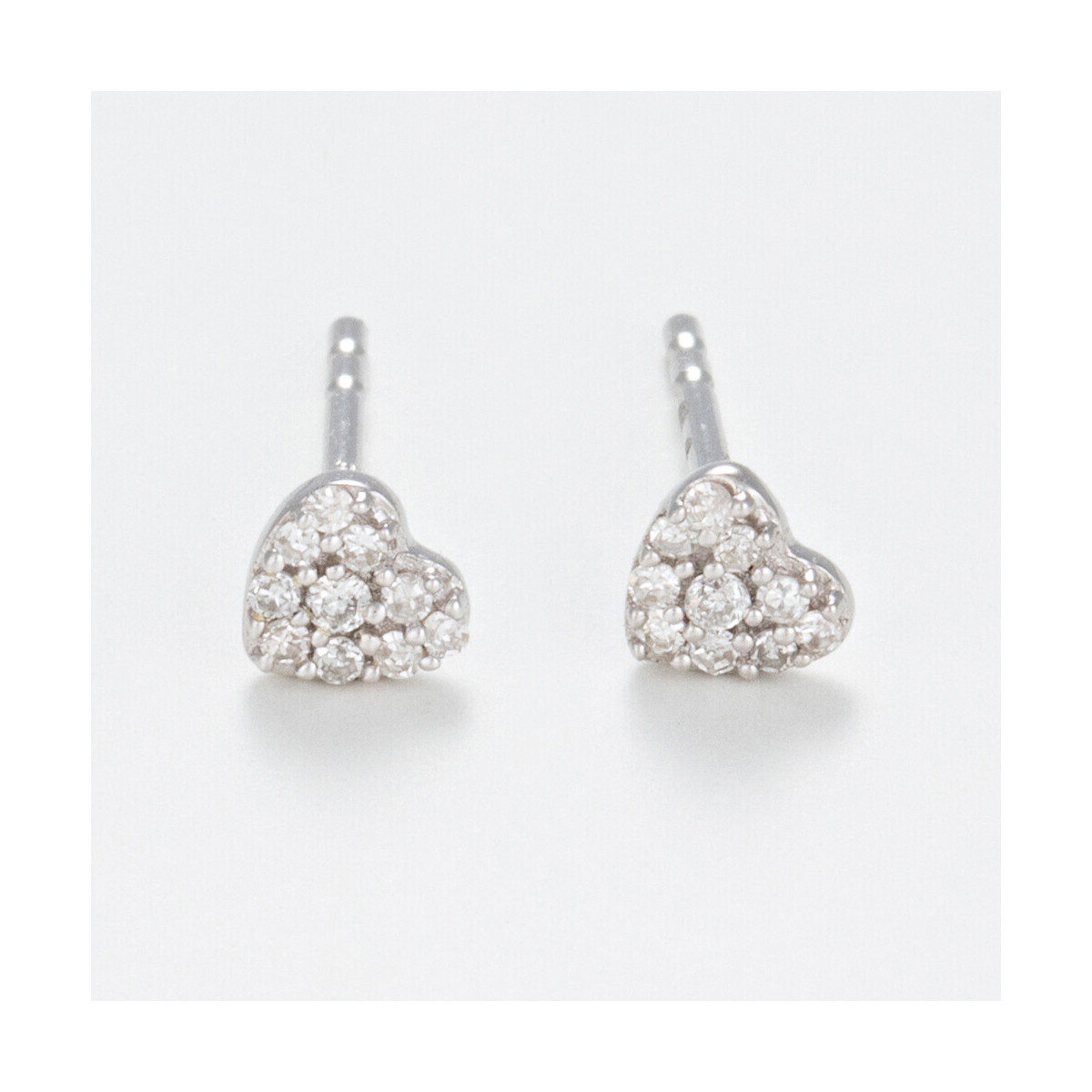 Boucles d'oreilles Or Blanc et Diamant Boucles d'oreilles "Fulgurante" Or blanc et Diamant