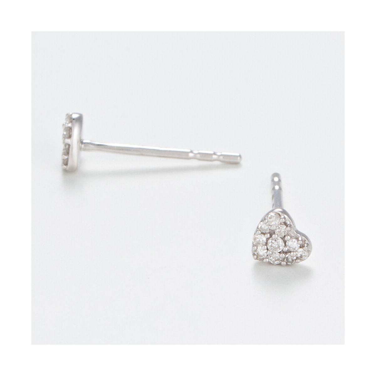 Boucles d'oreilles Or Blanc et Diamant Boucles d'oreilles "Fulgurante" Or blanc et Diamant
