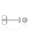 Boucles d'oreilles Or Blanc et Diamant