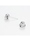 Boucles d'oreilles Or Blanc et Diamant