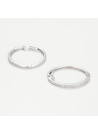 Boucles d'oreilles Or Blanc et Diamant