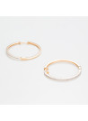 Boucles d'oreilles Or Jaune et Diamant