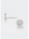 Boucles d'oreilles Or Blanc et Diamant