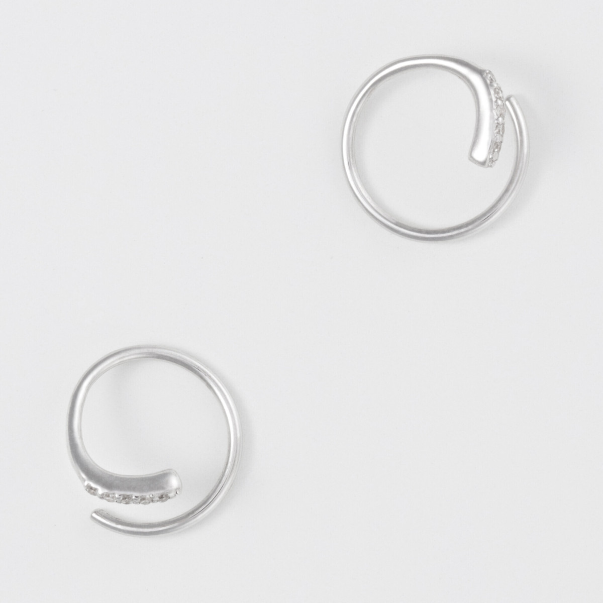 Boucles d'oreilles Or Blanc et Diamant Boucles d'oreilles "Magnificense" Or blanc et Diamant