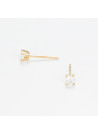 Boucles d'oreilles Or Jaune et Diamant