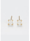 Boucles d'oreilles Or Jaune et Diamant