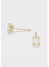 Boucles d'oreilles Or Jaune et Diamant