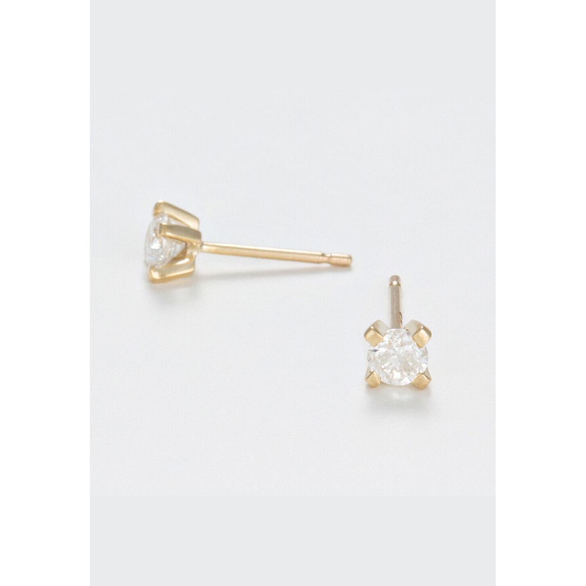 Boucles d'oreilles Or Jaune et Diamant