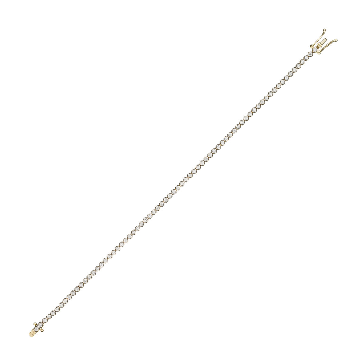 Bracelet Or Jaune et Diamant Bracelet "Amour Brillantissime" Or jaune et Diamant