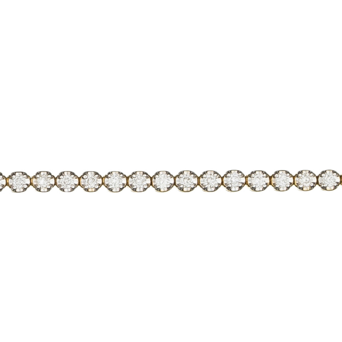 Bracelet Or Jaune et Diamant Bracelet "Amour Brillantissime" Or jaune et Diamant
