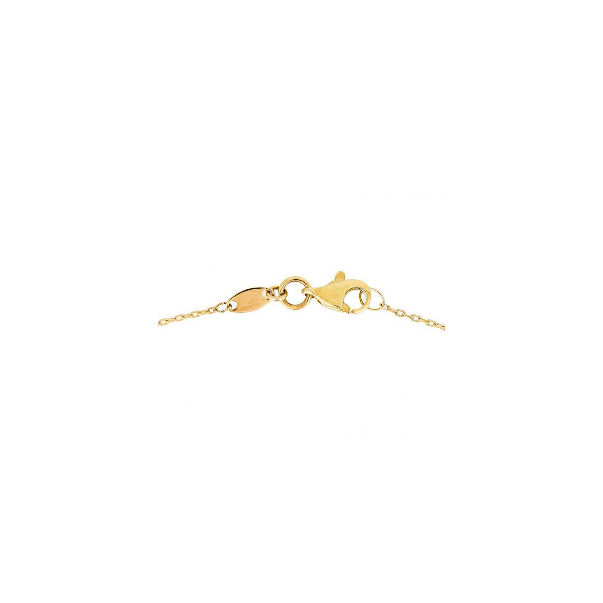 Collier Or Jaune et Améthyste Collier Or Jaune et Améthyste