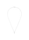 Pendentif Or Blanc et Diamant