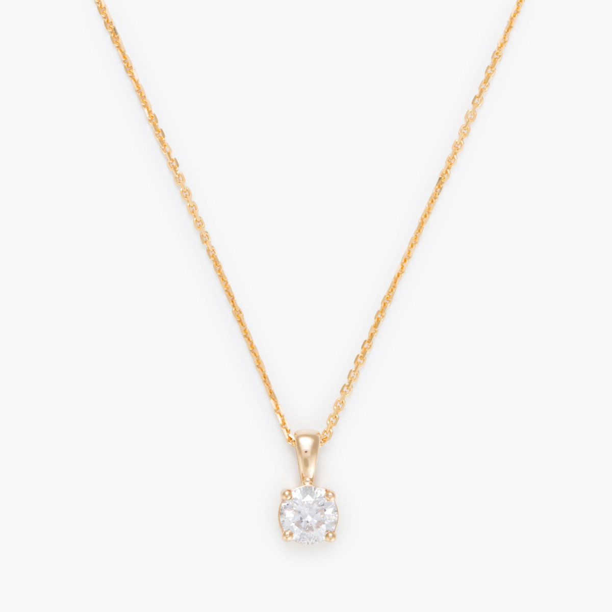 Pendentif Or Jaune et Diamant Pendentif "Attachement Sacré" Or jaune et Diamant