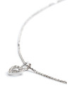 Pendentif Or Blanc et Diamant