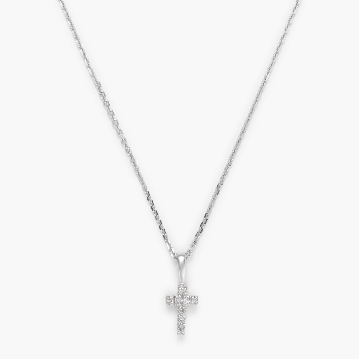 Pendentif "Passionné" Or blanc et Diamant