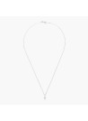 Pendentif Or Blanc et Diamant