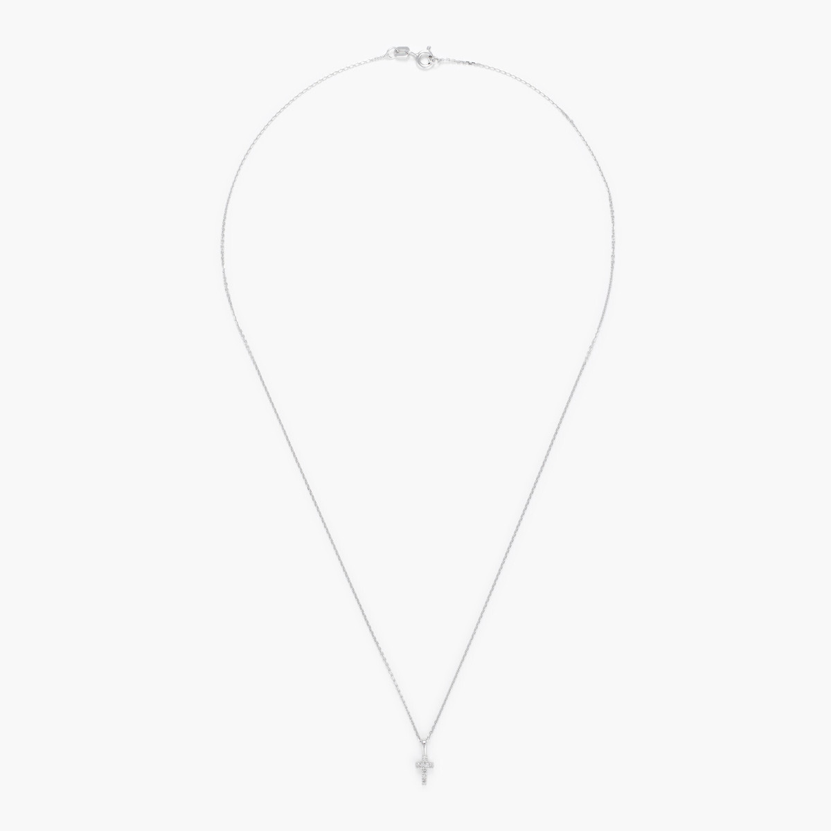 Pendentif "Passionné" Or blanc et Diamant